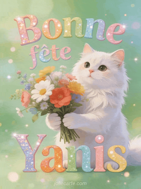 Bonne fête Yanis - Yanis gif bonne fete