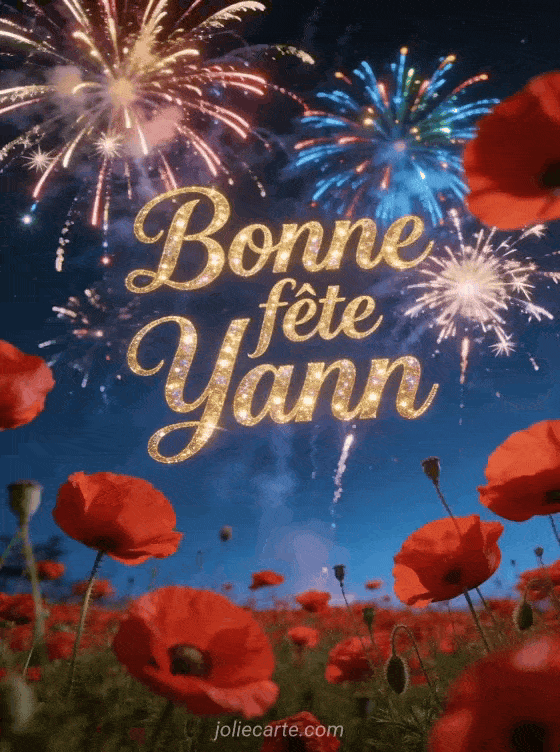 Bonne fête Yann - Yann bonne fete image