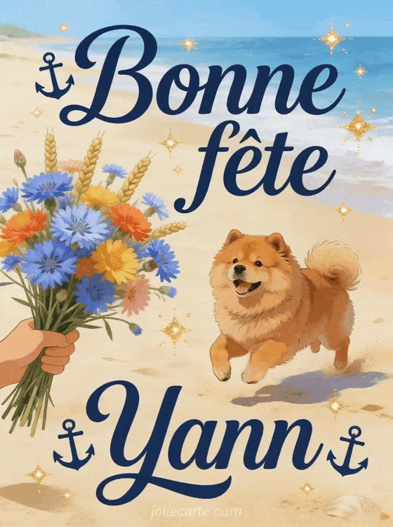 Bonne fête Yann - Bonne fete yann garcon