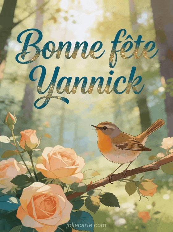 Bonne fête Yannick - Bonne fete yannick homme