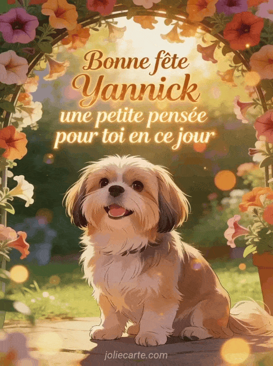 Bonne fête Yannick - Bonne fete yannick mon fils