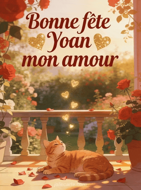 Bonne fête Yoan - Bonne fete yoan mon amour