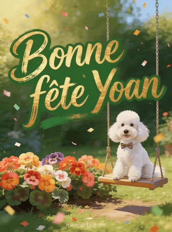 Bonne fête Yoan - Bonne fete yoan gif