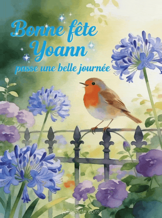 Bonne fête Yoann - Bonne fete yoann souhaiter