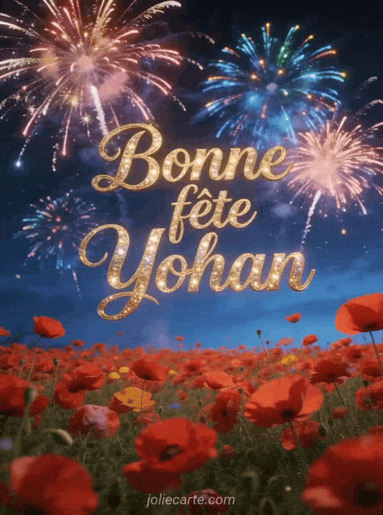 Bonne fête Yohan - Bonne fete yohan gratuit