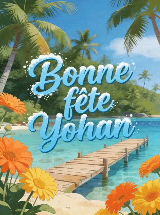 Bonne fête Yohan - Bonne fete st yohan image