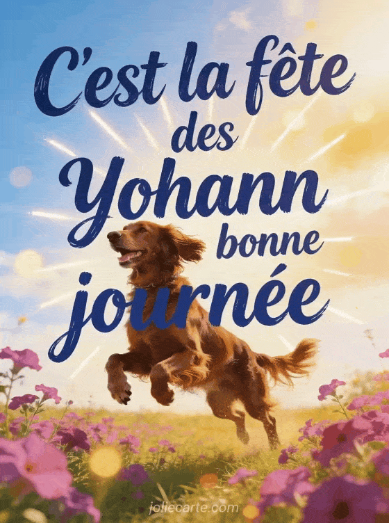 Bonne fête Yohann - Bonne fete saint yohann