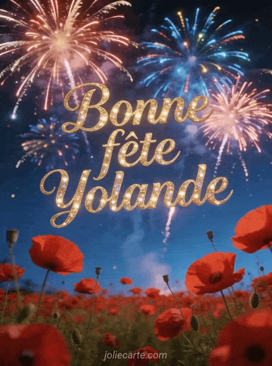 Bonne fête Yolande - Yolande bonne fete image