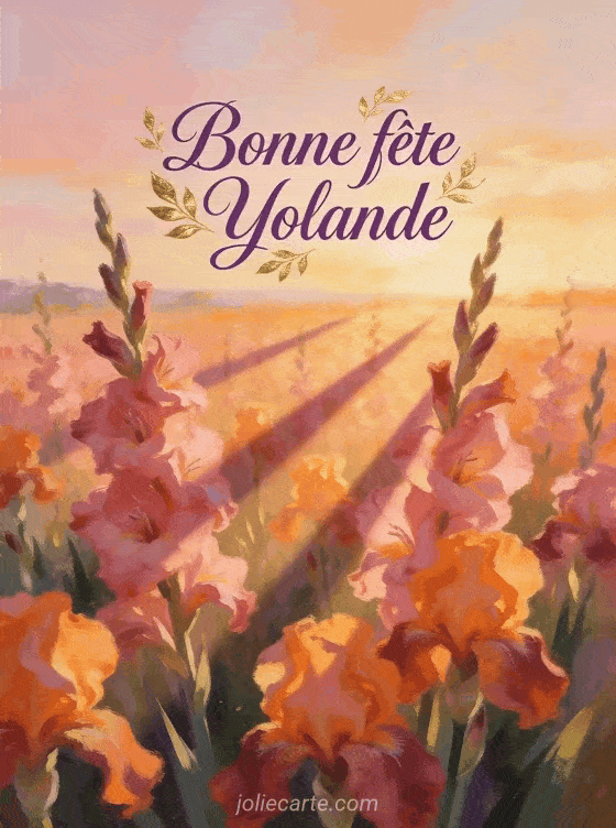 Bonne fête Yolande - Fetes yolande