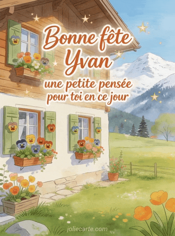 Bonne fête Yvan - Bonne fete yvan mon fils