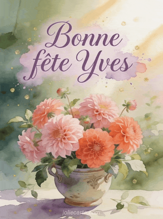 Bonne fête Yves - Bonne fete yves fleurs