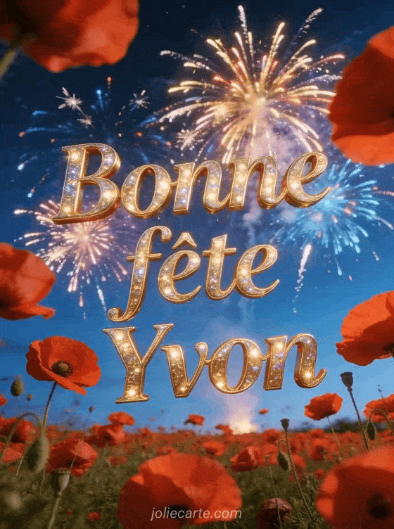 Bonne fête Yvon - Yvon bonne fete image