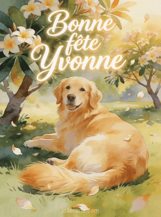 Bonne fête Yvonne - Bonne fete yvonne image