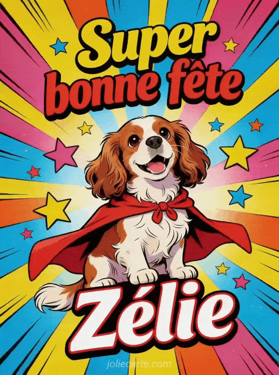 Bonne fête Zelie - Bonne fete zelie drole