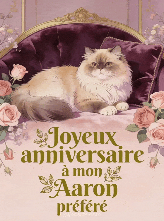 Joyeux anniversaire Aaron - Joyeux anniversaire aaron fleurs