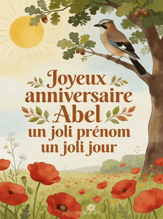 Joyeux anniversaire Abel - Joyeux anniversaire abel fleurs