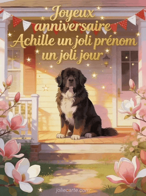 Joyeux anniversaire Achille - Joyeux anniversaire achille image