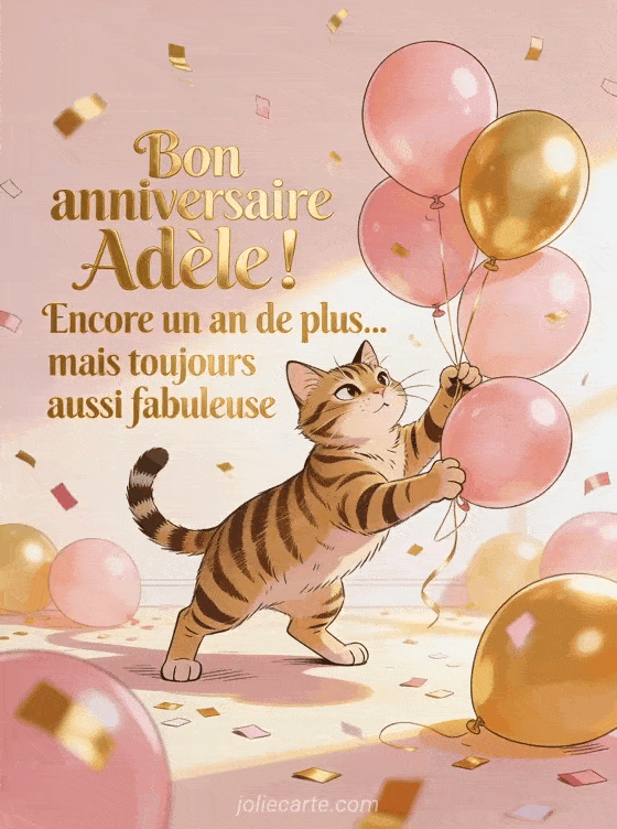 Joyeux anniversaire Adele - Bon anniversaire adele