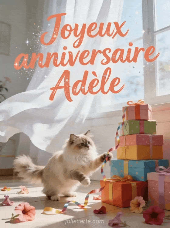 Joyeux anniversaire Adèle - Joyeux anniversaire adele fille
