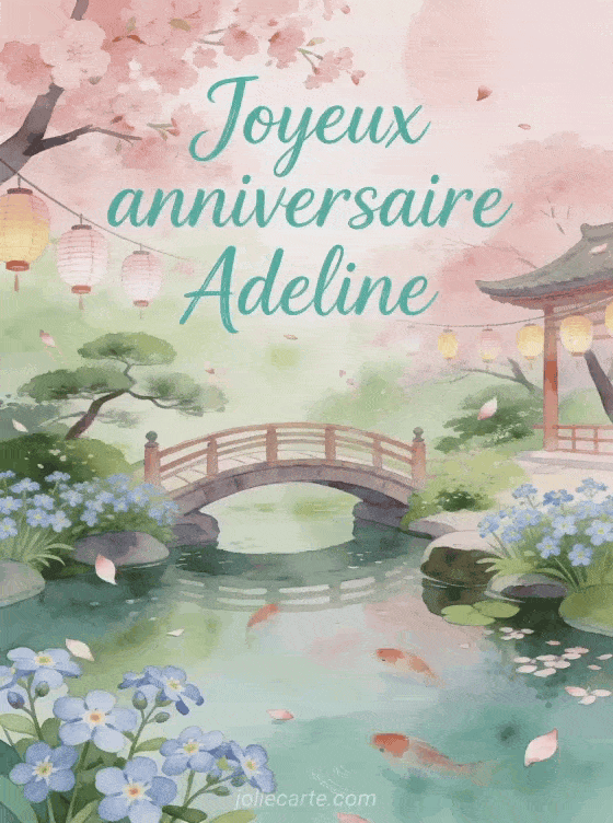 Joyeux anniversaire Adeline - Joyeux anniversaire adeline femme
