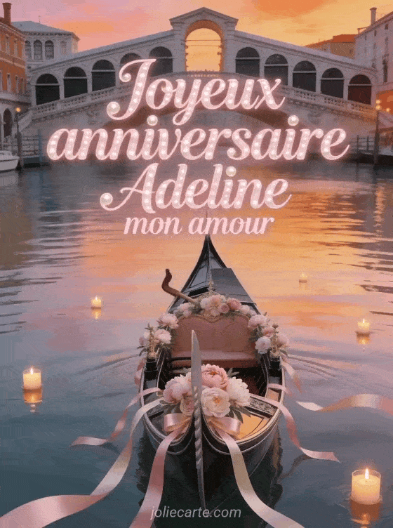 Joyeux anniversaire Adeline - Joyeux anniversaire adeline mon amour