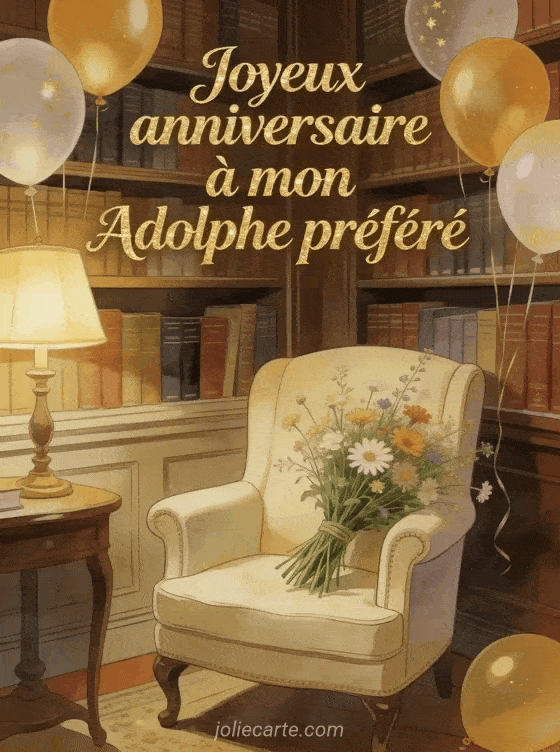 Joyeux anniversaire Adolphe - Joyeux anniversaire adolphe gif