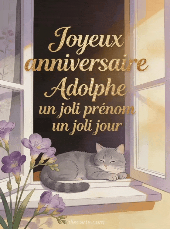 Joyeux anniversaire Adolphe - Joyeux anniversaire adolphe image