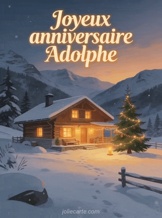 Joyeux anniversaire Adolphe - Joyeux anniversaire adolphe gif anime