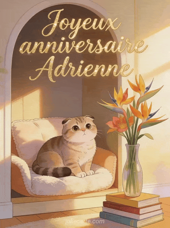 Joyeux anniversaire Adrienne - Joyeux anniversaire adrienne gif
