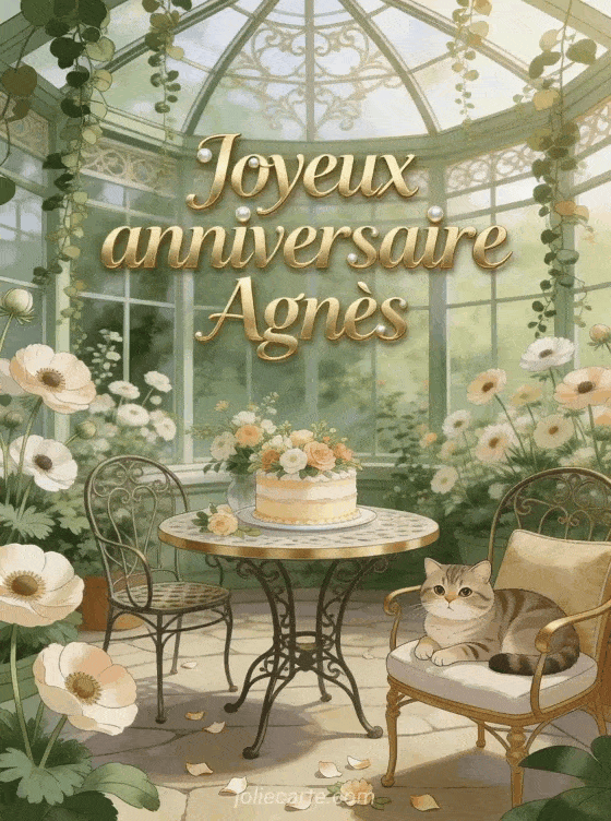 Joyeux anniversaire Agnès - Carte joyeux anniversaire agnes gratuite