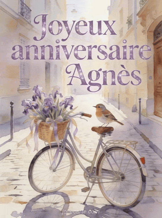 Joyeux anniversaire Agnès - Joyeux anniversaire agnes gif anime