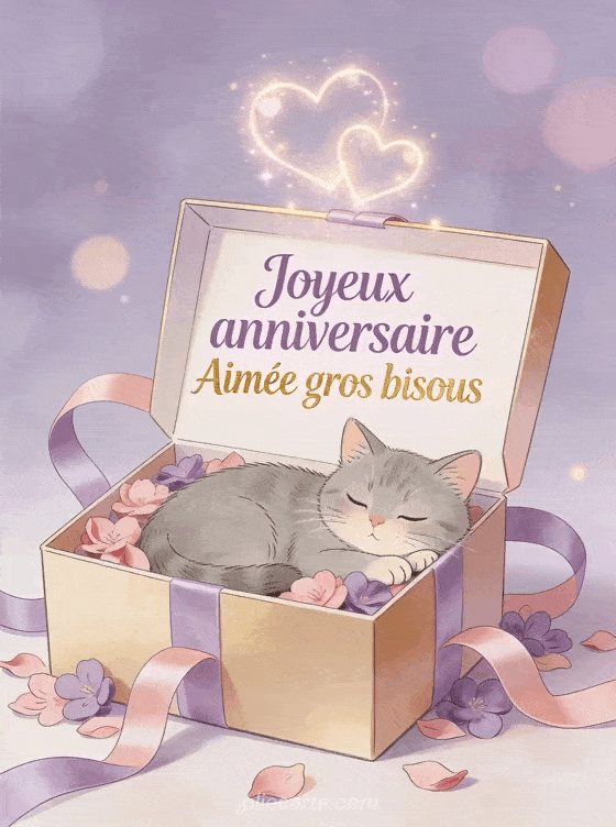 Joyeux anniversaire Aimée - Joyeux anniversaire aimee gros bisous