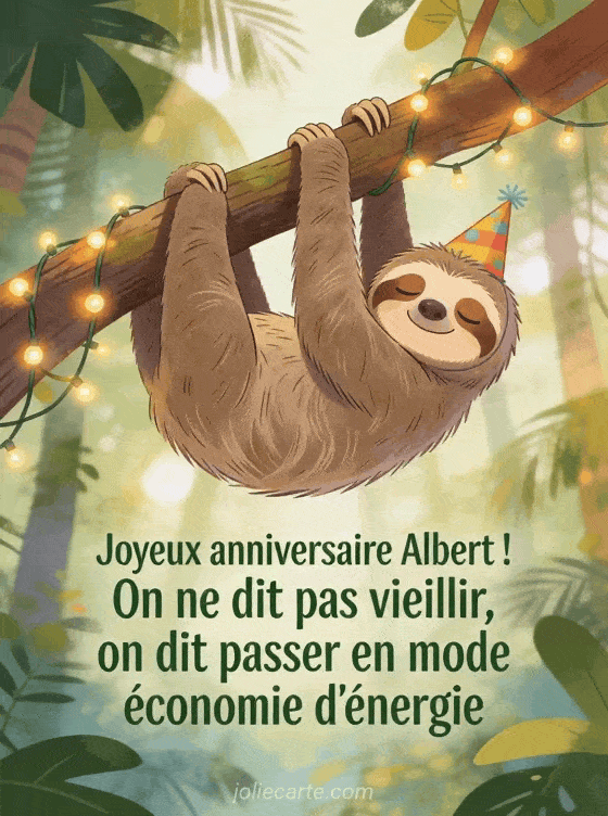 Joyeux anniversaire Albert - Joyeux anniversaire albert humour