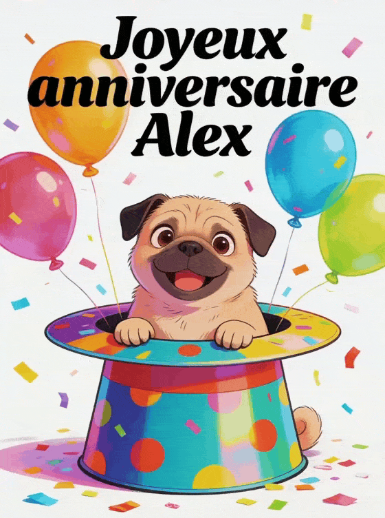 Joyeux anniversaire Alex - Joyeux anniversaire alex gif