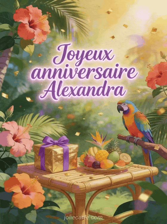 Joyeux anniversaire Alexandra - Joyeux anniversaire alexandra fille