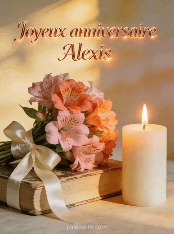 Joyeux anniversaire Alexis - Joyeux anniversaire alexis fleurs