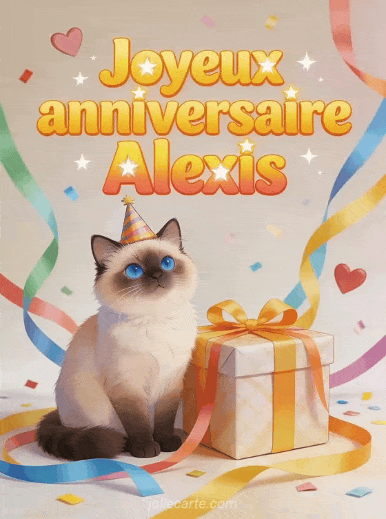 Joyeux anniversaire Alexis - Joyeux anniversaire alexis gif