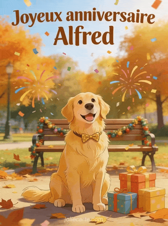 Joyeux anniversaire Alfred - Joyeux anniversaire alfred garcon
