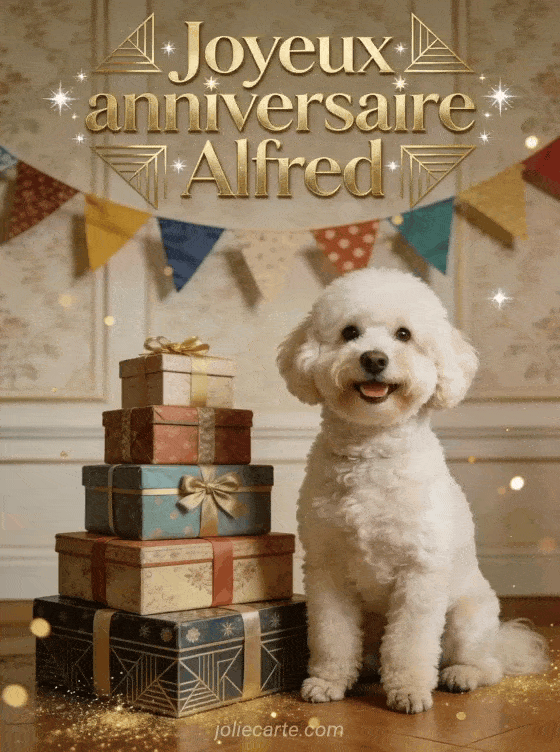 Joyeux anniversaire Alfred - Joyeux anniversaire alfred gif anime