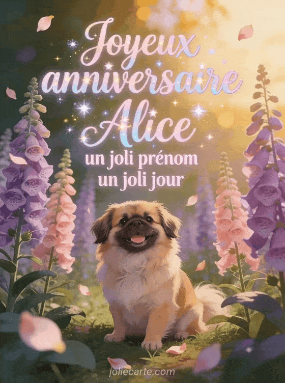 Joyeux anniversaire Alice - Joyeux anniversaire alice image