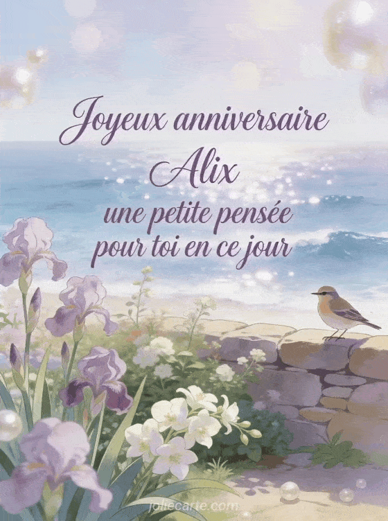 Joyeux anniversaire Alix - Joyeux anniversaire alix bisous