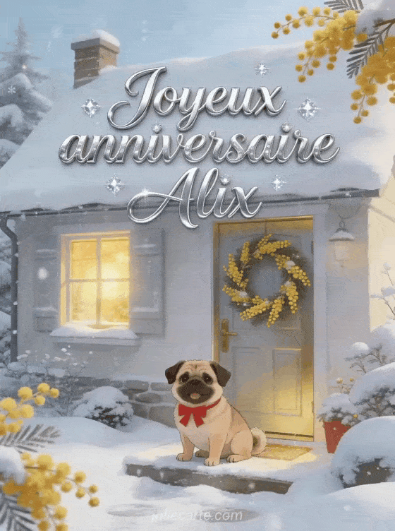 Joyeux anniversaire Alix - Joyeux anniversaire alix image