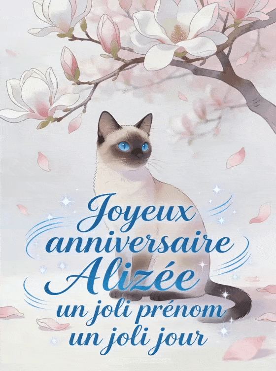 Joyeux anniversaire Alizée - Joyeux anniversaire alizee fleurs