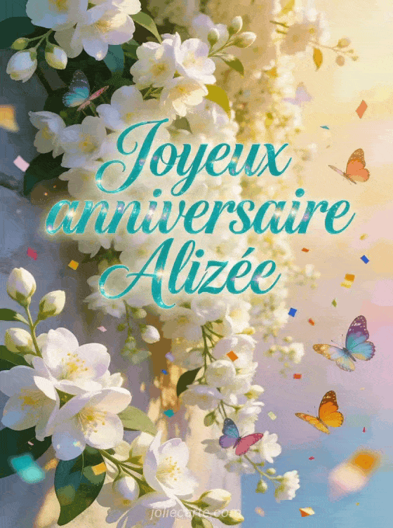Joyeux anniversaire Alizée - Joyeux anniversaire alizee gif anime