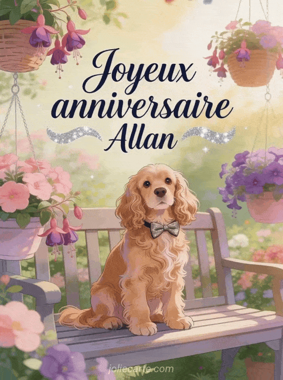 Joyeux anniversaire Allan - Joyeux anniversaire allan fleurs