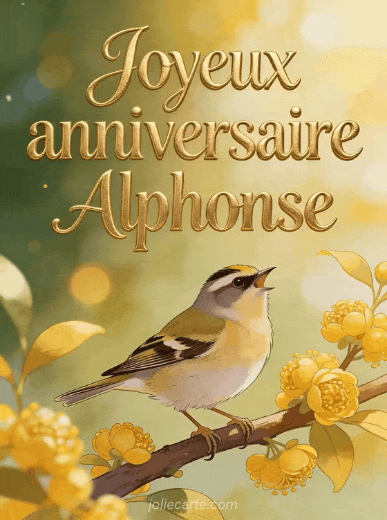 Joyeux anniversaire Alphonse - Joyeux anniversaire alphonse gif anime