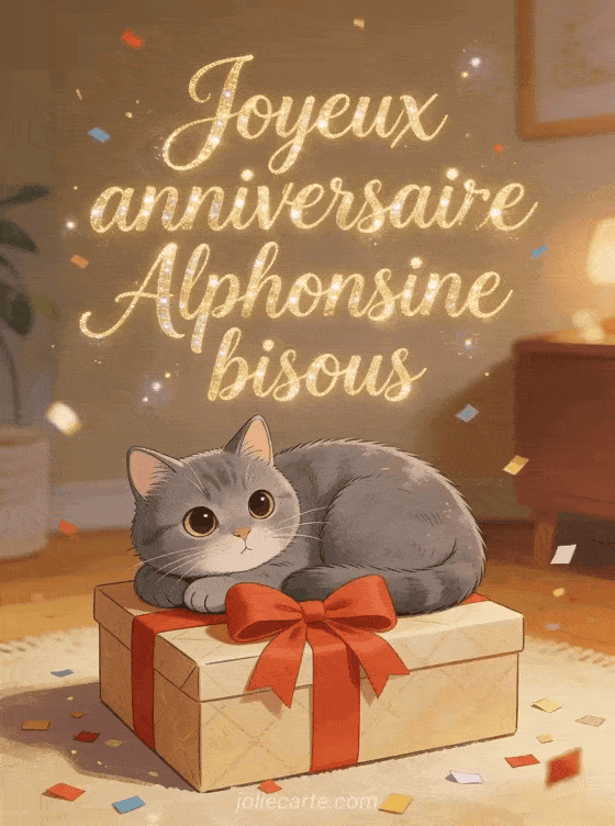 Joyeux anniversaire Alphonsine - Joyeux anniversaire alphonsine bisous