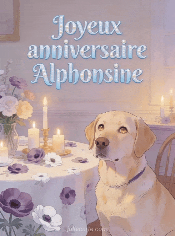 Joyeux anniversaire Alphonsine - Joyeux anniversaire alphonsine image