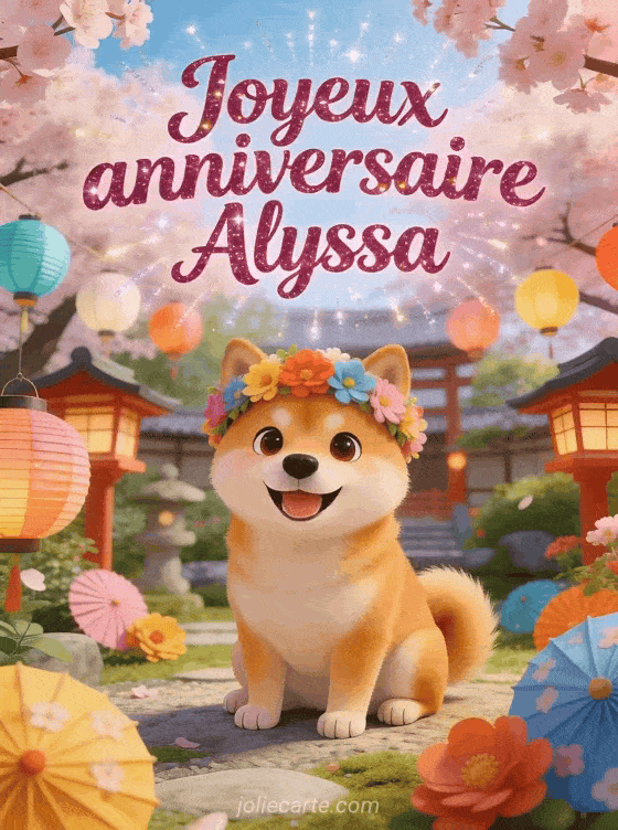 Joyeux anniversaire Alyssa - Joyeux anniversaire alyssa image