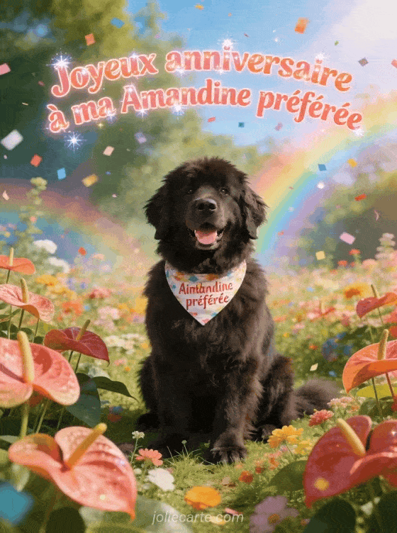 Joyeux anniversaire Amandine - Joyeux anniversaire amandine gros bisous